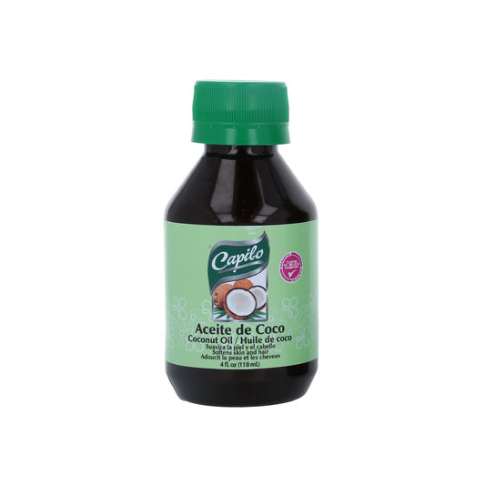 Capilo Aceite de aguacate, fórmula para cabello y piel (botella de 4  onzas), mezcla de aceite mineral y aceite de frutas